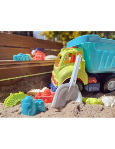 WOOPIE Zestaw do Piasku z Samochodzikiem i Foremkami 20 el.