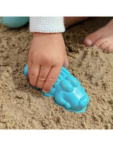 WOOPIE Zestaw do Piasku z Samochodzikiem i Foremkami 20 el.