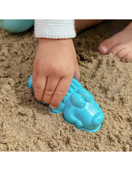 WOOPIE Zestaw do Piasku z Samochodzikiem i Foremkami 20 el.