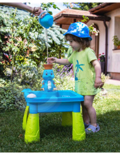 WOOPIE Water Table 2 in 1 Sandbox Duck Waterfall 9 accessories 2