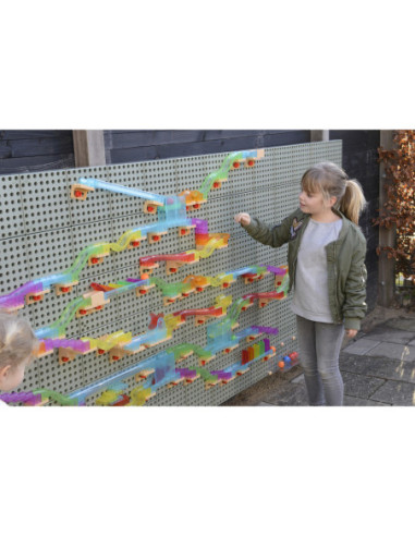 MASTERKIDZ Zestaw Konstrukcyjny Tor dla Piłek do Tablica STEM 63 el.