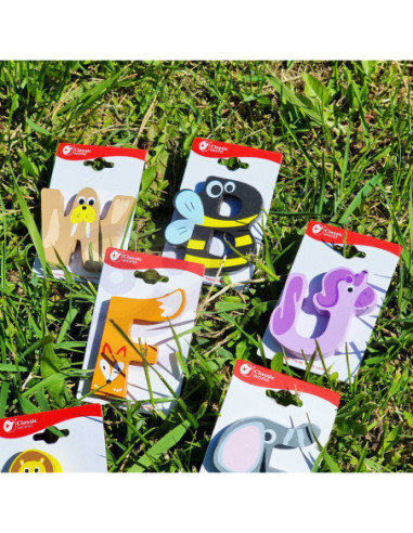 CLASSIC WORLD Drewniany Alfabet Zestaw Literek 26 szt.