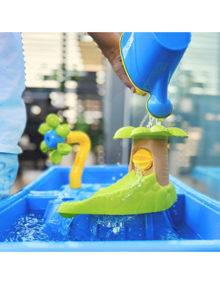 WOOPIE Stolik Wodny 2w1 Piaskownica Palma 18 el.