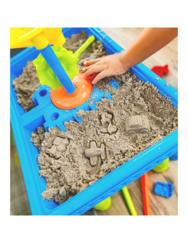 WOOPIE Stolik Wodny 2w1 Piaskownica Palma 18 el.