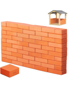 CLASSIC WORLD EDU Mega Construction Blocks EVA Bricks Soft for Building 55 pcs.