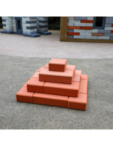 CLASSIC WORLD EDU Cegiełki EVA Miękkie do Budowania 55 szt.