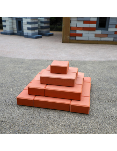 CLASSIC WORLD EDU Cegiełki EVA Miękkie do Budowania 55 szt.