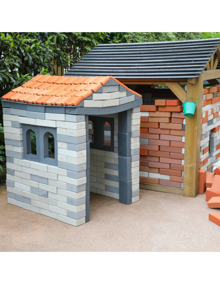 CLASSIC WORLD EDU Cegiełki EVA Miękkie do Budowania 55 szt.