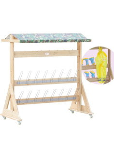 CLASSIC WORLD EDU Wooden Garden Hanger XXL