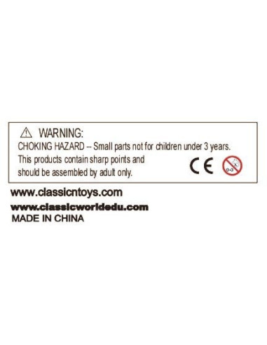 CLASSIC WORLD EDU Drewniany Wieszak Ogrodowy XXL