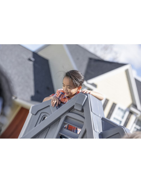 STEP2 Plac zabaw 2w1 Zjeżdżalnia Domek Ogrodowy Enchanting Adventures 2-Story