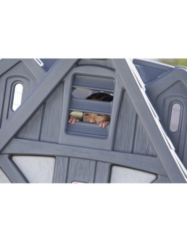 STEP2 Plac zabaw 2w1 Zjeżdżalnia Domek Ogrodowy Enchanting Adventures 2-Story