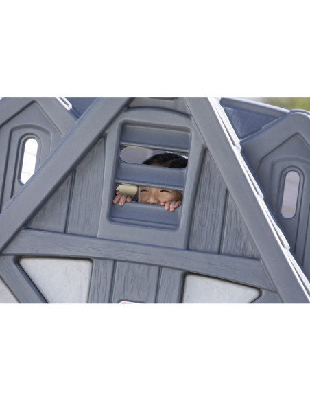 STEP2 Plac zabaw 2w1 Zjeżdżalnia Domek Ogrodowy Enchanting Adventures 2-Story