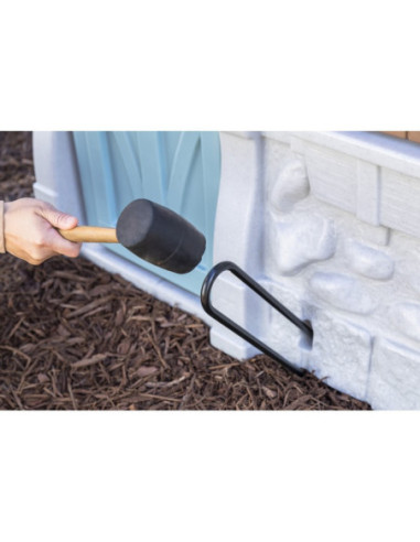 STEP2 Plac zabaw 2w1 Zjeżdżalnia Domek Ogrodowy Enchanting Adventures 2-Story