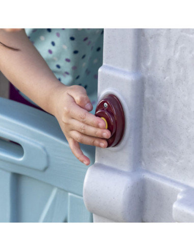 STEP2 Plac zabaw 2w1 Zjeżdżalnia Domek Ogrodowy Enchanting Adventures 2-Story