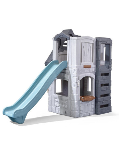 STEP2 Plac zabaw 2w1 Zjeżdżalnia Domek Ogrodowy Enchanting Adventures 2-Story