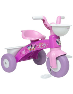 INJUSA Pink Tricycle for Children Minnie Mouse