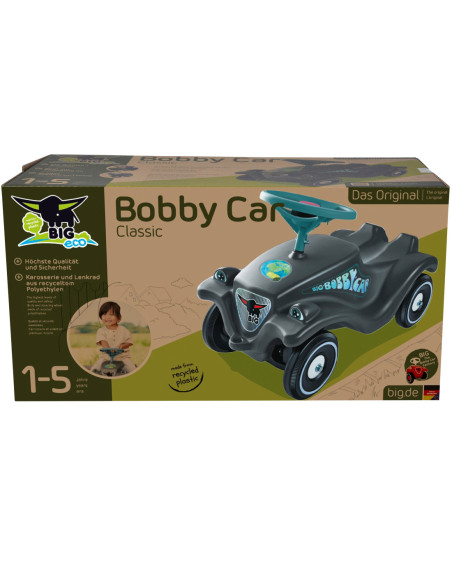BIG Jeździk Bobby Car Classic Eco z Klaksonem Szary