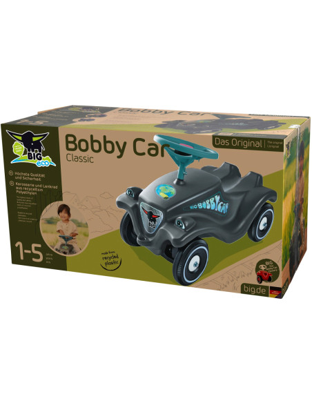 BIG Jeździk Bobby Car Classic Eco z Klaksonem Szary