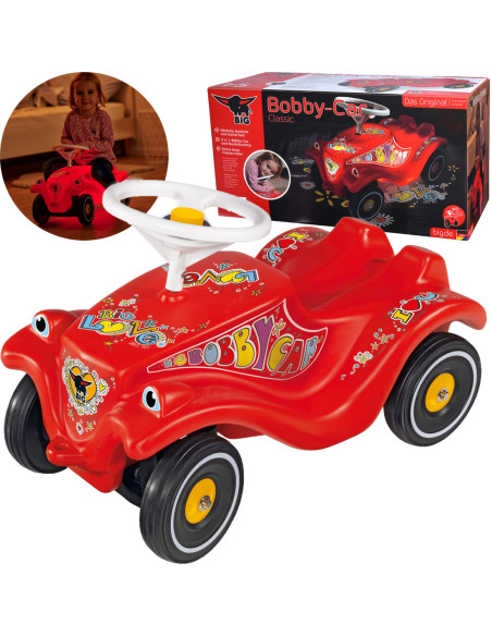 BIG Jeździk Bobby Car Classic z Klaksonem Świecący