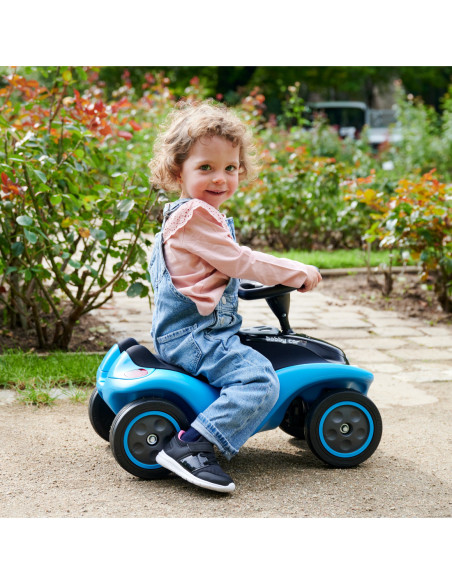 BIG Jeździk Next Blue Bobby Car z Klaksonem i Światłami