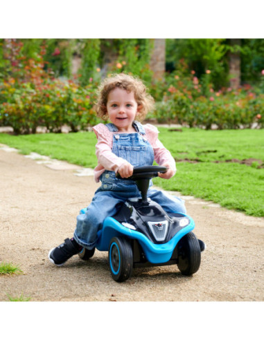 BIG Jeździk Next Blue Bobby Car z Klaksonem i Światłami