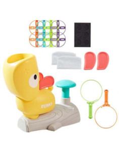 WOOPIE Gra Zręcznościowa Złap Frisbee Wyrzutnia Dysków