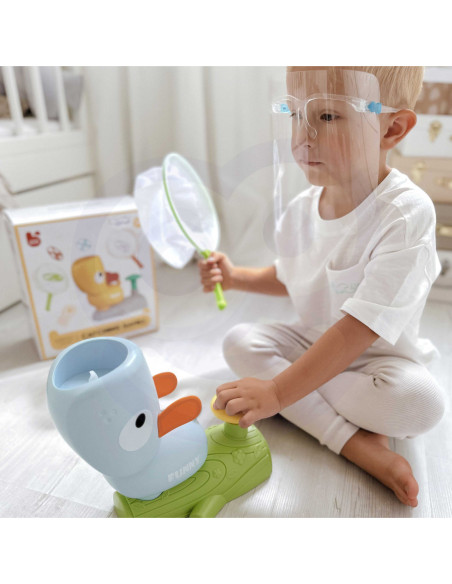 WOOPIE Gra Zręcznościowa Złap Frisbee Wyrzutnia Dysków