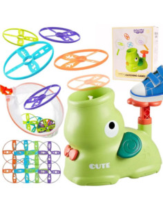 WOOPIE Arcade Game Catch Frisbee Disc Launcher