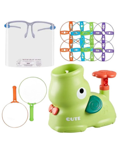 WOOPIE Gra Zręcznościowa Złap Frisbee Wyrzutnia Dysków