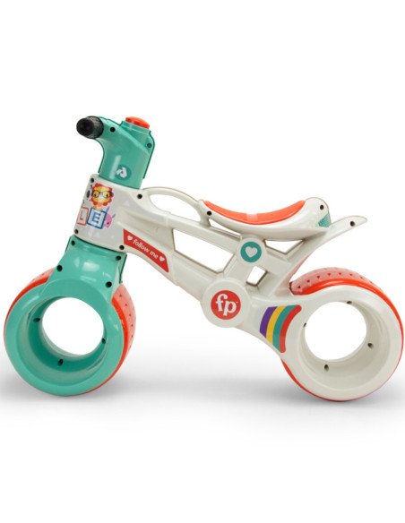 INJUSA Jeździk Rowerek Biegowy Fisher Price Szerokie Koła