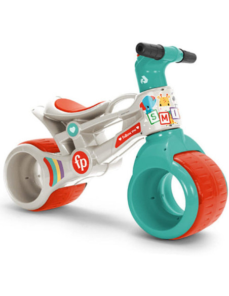 INJUSA Jeździk Rowerek Biegowy Fisher Price Szerokie Koła