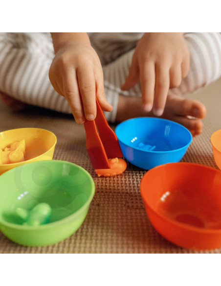 WOOPIE Gra Edukacyjna Sorter Kolorów Pojazdy 44 el.