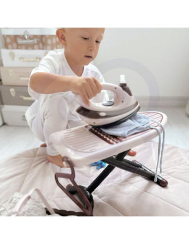 WOOPIE Zestaw do Prasowania 2w1 Deska Żelazko ze Spryskiwaczem 7 el.