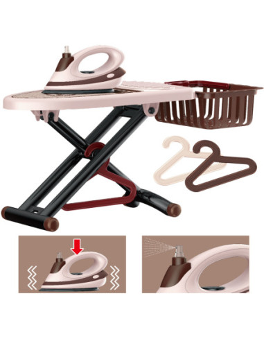 WOOPIE Zestaw do Prasowania 2w1 Deska Żelazko ze Spryskiwaczem 7 el.