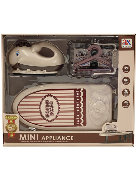 WOOPIE Zestaw do Prasowania 2w1 Deska Żelazko ze Spryskiwaczem 7 el.