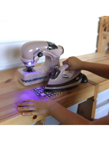 WOOPIE Zestaw 2w1 Małe AGD Maszyna do Szycia z Żelazkiem ze Spryskiwaczem