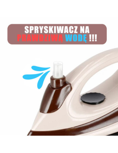 WOOPIE Zestaw 2w1 Małe AGD Maszyna do Szycia z Żelazkiem ze Spryskiwaczem