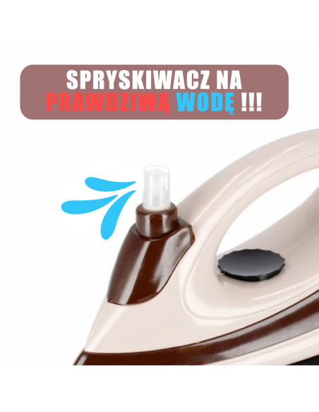 WOOPIE Zestaw 2w1 Małe AGD Maszyna do Szycia z Żelazkiem ze Spryskiwaczem