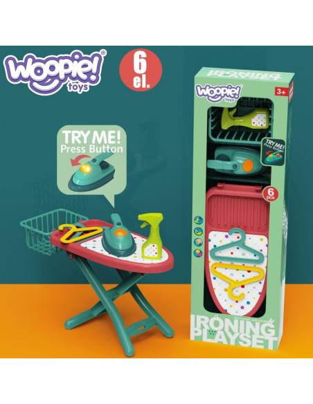 WOOPIE Zestaw do Prasowania 6w1 Deska Żelazko