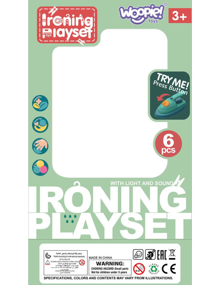 WOOPIE Zestaw do Prasowania 6w1 Deska Żelazko