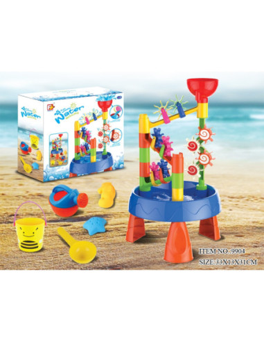 WOOPIE Stolik Wodny 2w1 Wodospad 5 el.