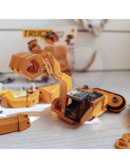 WOOPIE Mega Plac Budowy 5w1 Zestaw XXL do Skręcania DIY