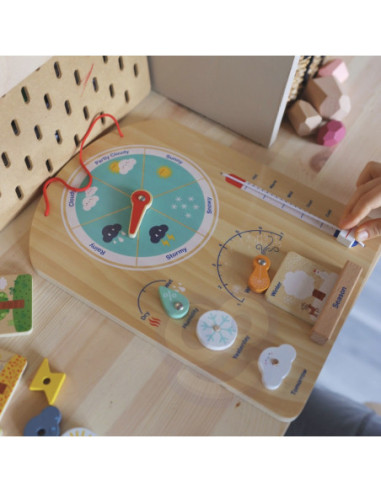 Tooky Toy Edukacyjne Pudełko dla Dzieci z 6w1 od 3 Lat