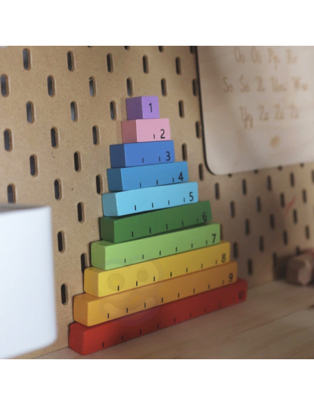 Tooky Toy Edukacyjne Pudełko dla Dzieci z 6w1 od 3 Lat