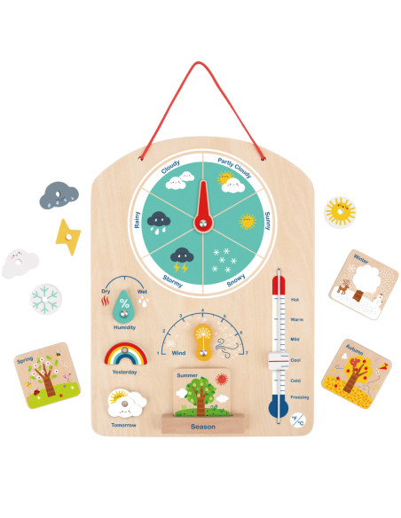 Tooky Toy Edukacyjne Pudełko dla Dzieci z 6w1 od 3 Lat