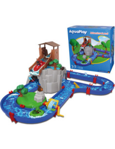 BIG AdventureLand Water Track Adventureland AquaPlay Water Cannon 57 pcs.
