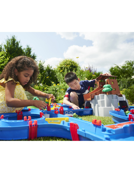 BIG Tor Wodny AdventureLand Kraina Przygód Armatka Wodna AquaPlay 57 ele.