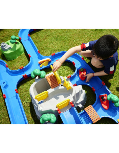 BIG Tor Wodny AdventureLand Kraina Przygód Armatka Wodna AquaPlay 57 ele.