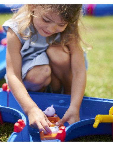 BIG Tor Wodny AdventureLand Kraina Przygód Armatka Wodna AquaPlay 57 ele.